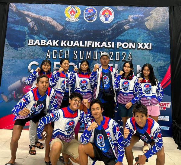 Delapan Atlet Selam Badung Lolos PON 2024