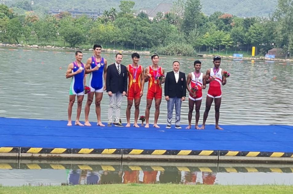 Indonesia Kembali Menambah Perolehan Medali Asian Games Hangzhou dari Cabor Dayung – Gerakita