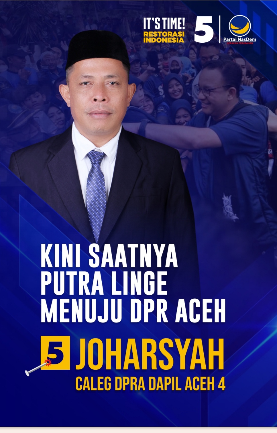 Joharsyah Menuju Parlemen Provinsi Aceh – LINTAS GAYO