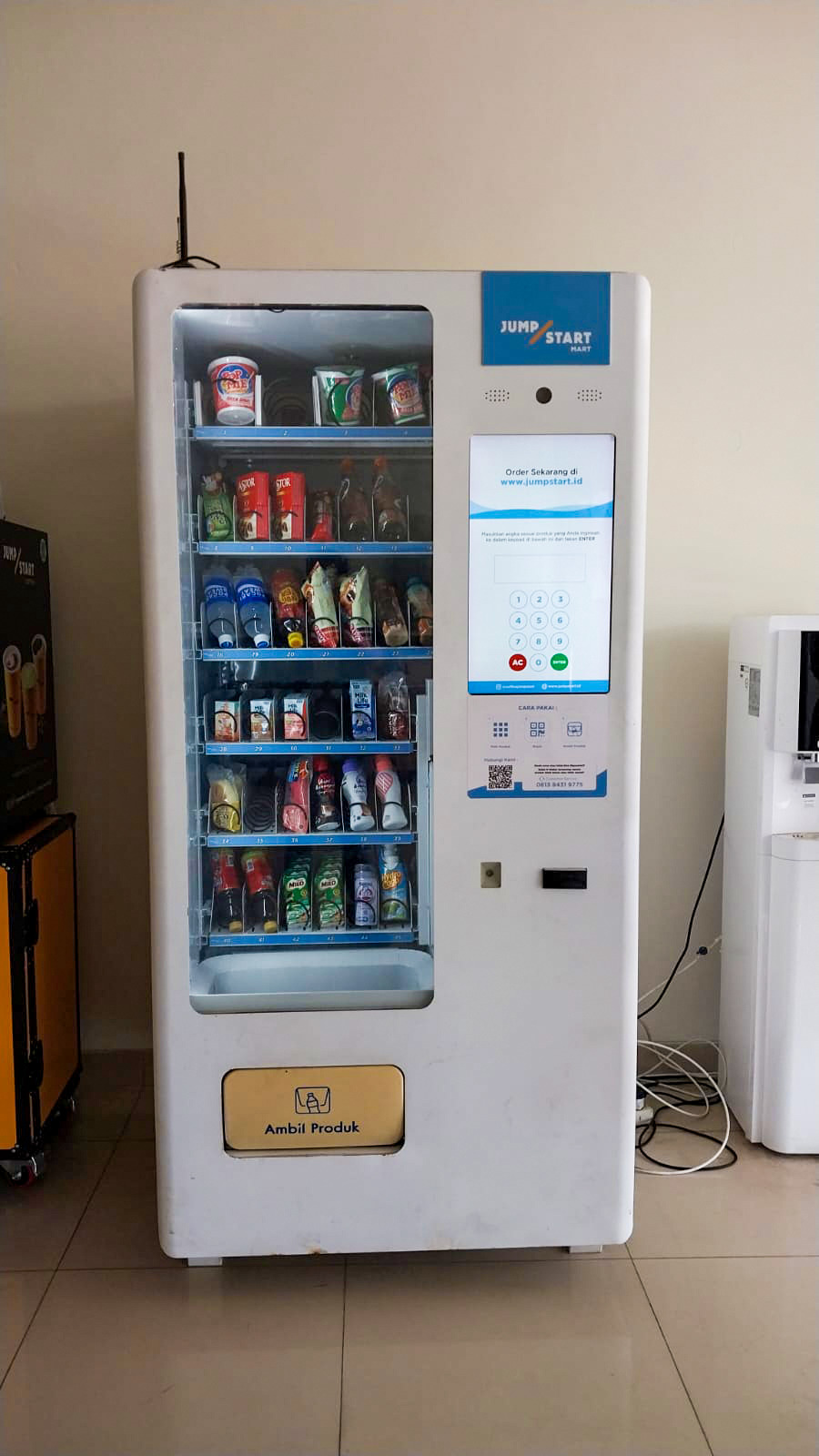 Kemudahan Akses Melalui Vending Machine di Gedung Kuliah Umum
