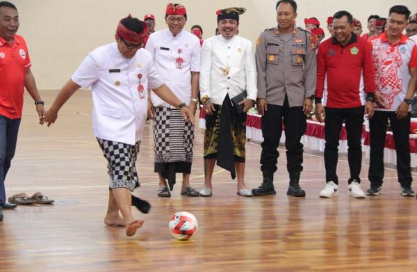Peringati Hari Sumpah Pemuda, Bupati Tabanan Buka Futsal Championship 2023