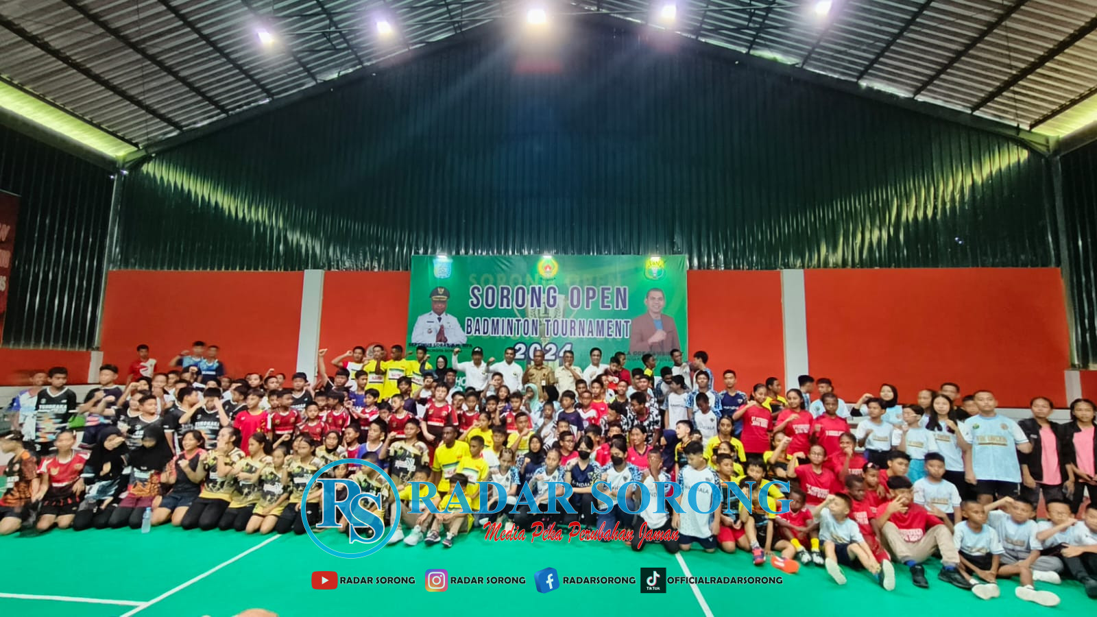 Hadiah Ratusan Juta, PBSI Kota Sorong Gelar Sorong Open Badminton Tournament